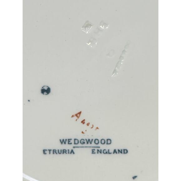 Wedgwood Antique 19th Century 'Garland' Kate Greenaway Etruria 10.25" Plate - Picture 8 of 8